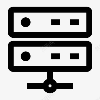 云服务器服务器云数据库图标图标