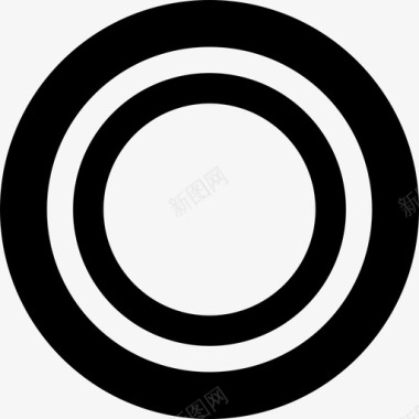 圆洞装饰品图标图标