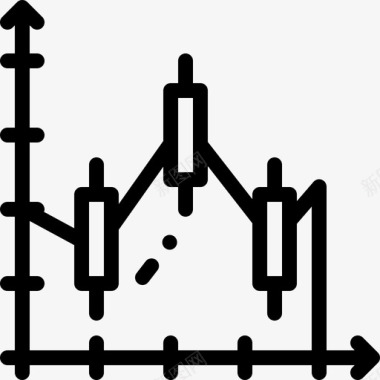 数字8创意统计数字服务8线性图标图标