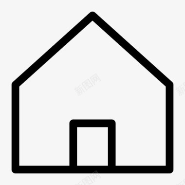 别墅家公司房子图标图标