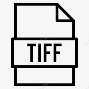 tifftiff文件文档扩展名图标图标