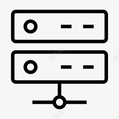 云服务器服务器云数据库图标图标