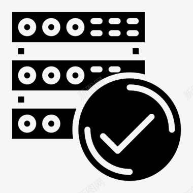 矢量服务器服务器数据设备图标图标