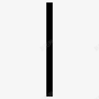 直线杆段图标图标