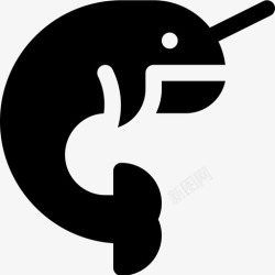 神奇的景象动物神奇的角色14填充图标高清图片