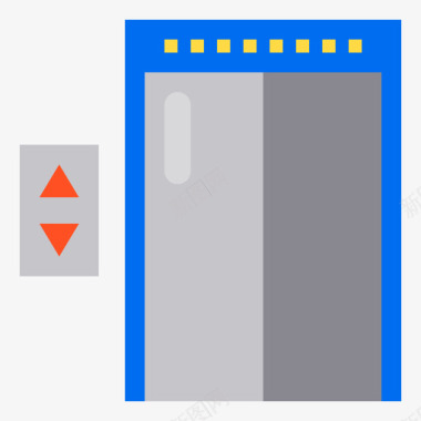 电梯标志186号酒店公寓电梯图标图标