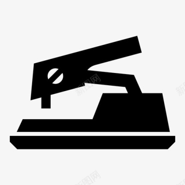 打孔小球打孔机配件办公室图标图标