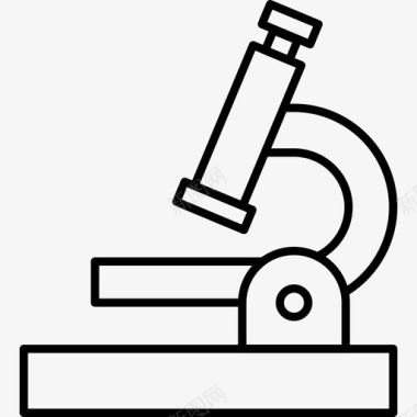 小小科学家显微镜科学科学家图标图标