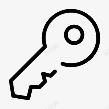 钥匙PNG图钥匙图标
