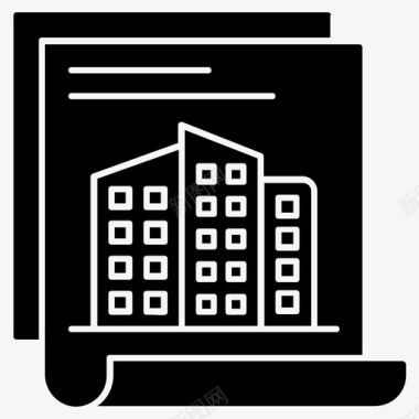 房地产项目住宅项目住宅方案图标图标