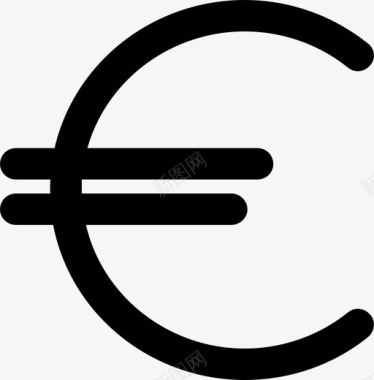 火焰欧元图标欧元欧元硬币欧元货币图标图标
