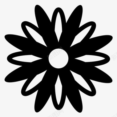 养生百合百合装饰花花卉装饰图标图标