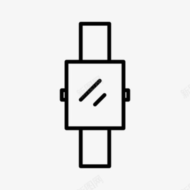 苹果手表腕表图标图标