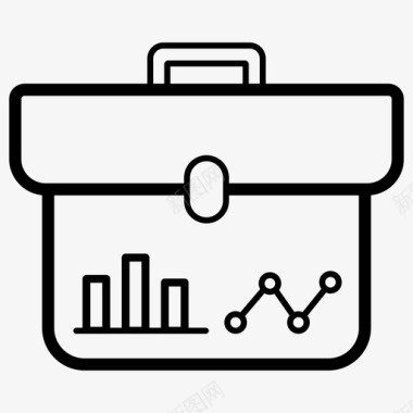 分析矢量图业务分析业务报告损益图标图标