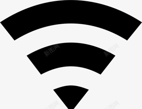 无线头戴式wifi连接互联网图标图标