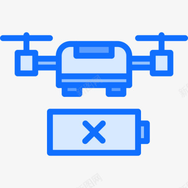 无人机无人机无人机22蓝色图标图标
