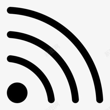 WIFI网络wifi区域互联网图标图标