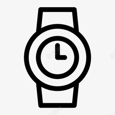 时间流逝手表配件小时图标图标