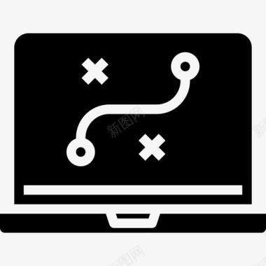 工程施工计划计划商业概念4填充图标图标