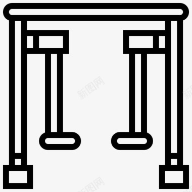 健身器材图标健身器材健身91线性图标图标