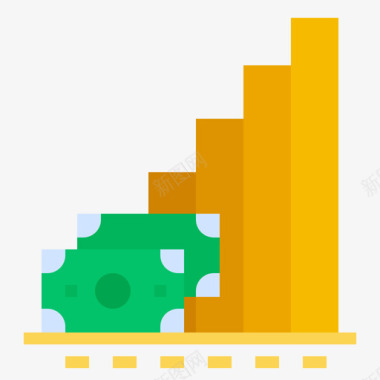 股票PNG股票资产27持平图标图标