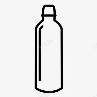瓶子玻璃瓶塑料瓶图标图标