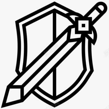 守护者盔甲骑士图标图标
