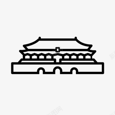 北京故宫图标