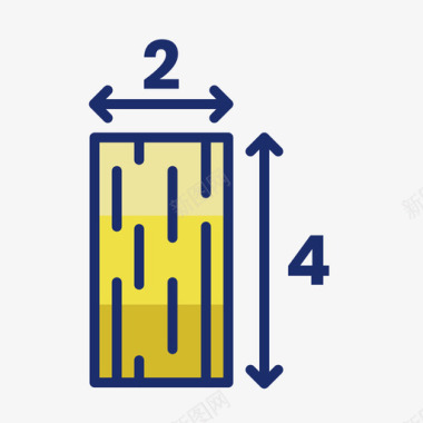 木材木材diy10线性颜色图标图标