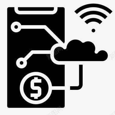 余额支付通信商务客户图标图标