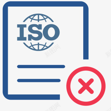 检验合格iso不合格图标