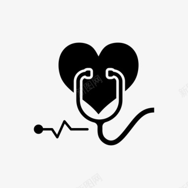 医疗帮助医疗心脏图标图标