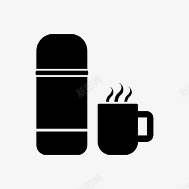 热咖啡茶水图标图标