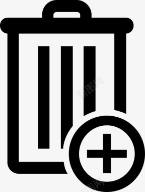 垃圾删除图标垃圾桶删除回收图标图标