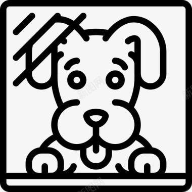 小狗宠物5直系图标图标