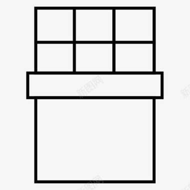 玉米种子棒巧克力巧克力棒糖果图标图标
