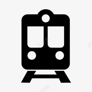 火车铁轨电车图标图标