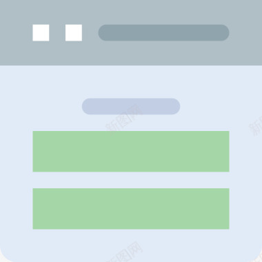 网页布局网页网站布局和用户界面平面图标图标