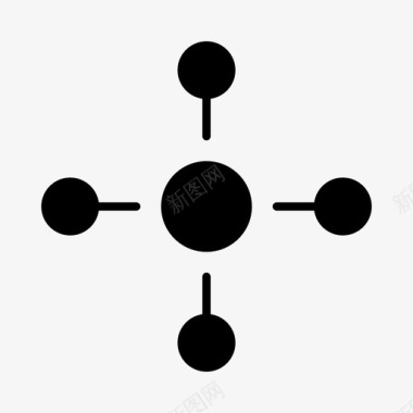 托管服务器机架数据大数据数据库图标图标