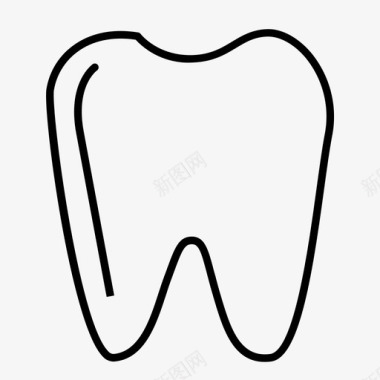 牙齿牙医口腔科图标图标