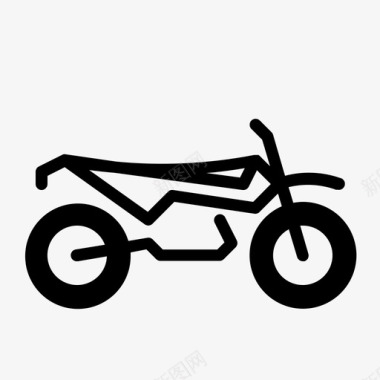运动运输双运动摩托车摩托车运输图标图标
