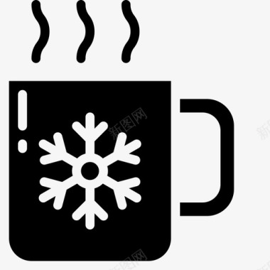 咖啡十二月假日图标图标