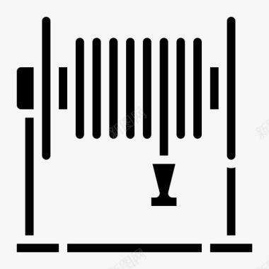 消防水带水消防站固体图标图标