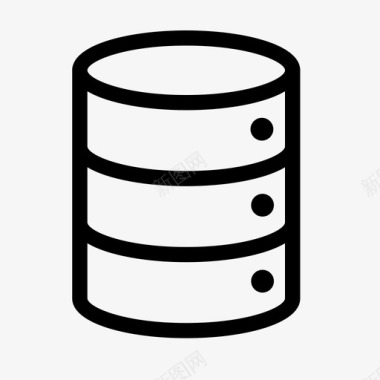 托管服务器机架数据大数据数据库图标图标