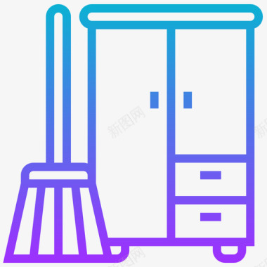 素材96壁橱清洁96坡度图标图标