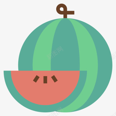 西瓜西瓜野餐68平的图标图标