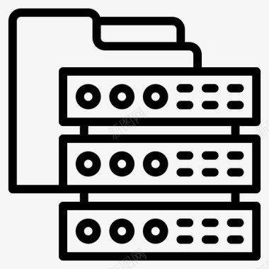 服务器工业数据库数据库服务器图标图标