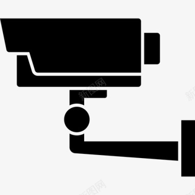 电视闭路电视摄像机安全安保图标图标