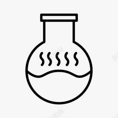 化学化学锥形锥形烧瓶图标图标