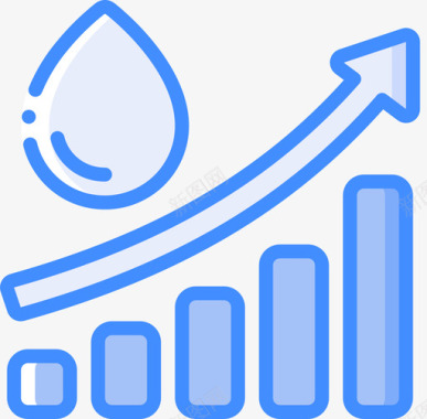 蓝色水珠分析水13蓝色图标图标